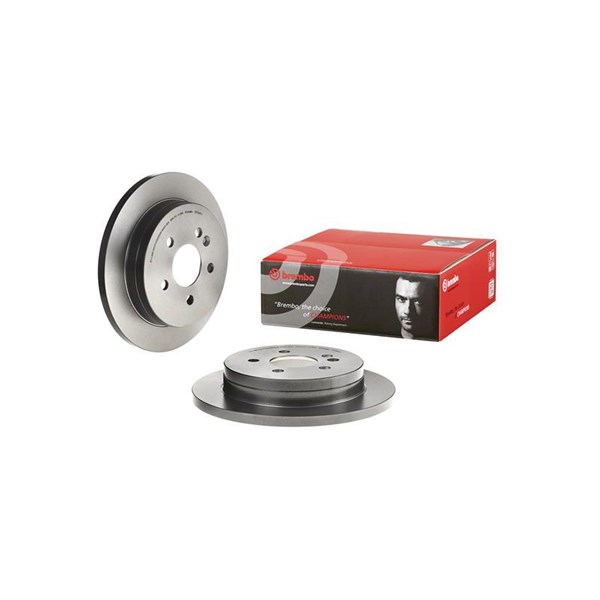 Bromsskiva Solid, Bakaxel Brembo Coated disc line 08.7936.11 BREMBO