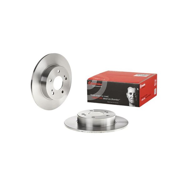 Bromsskiva Solid, Bakaxel Brembo 08.8065.14 BREMBO