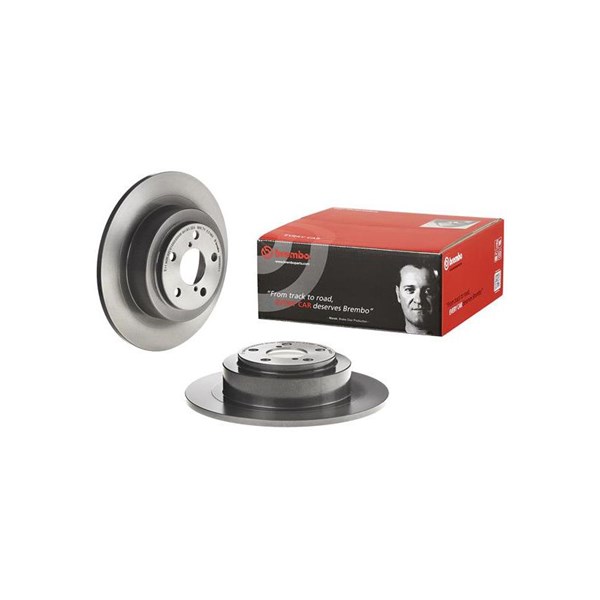 Bromsskiva Solid, Bakaxel Brembo Coated disc line 08.9093.11 BREMBO
