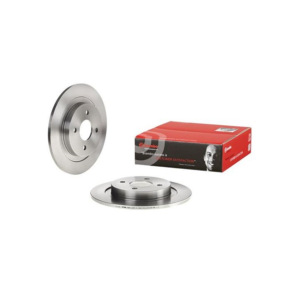 Bromsskiva Solid, Bakaxel Brembo 08.A274.10 BREMBO