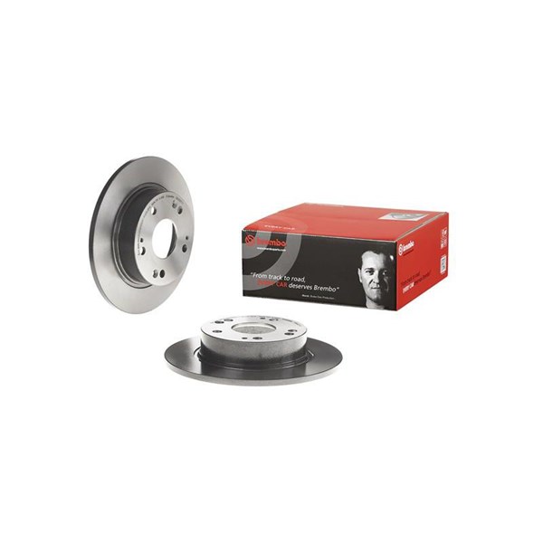 Bromsskiva Solid, Bakaxel Brembo Coated disc line 08.A327.11 BREMBO