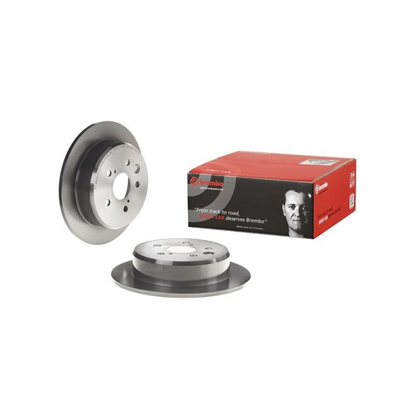 Bromsskiva, Bakaxel BREMBO