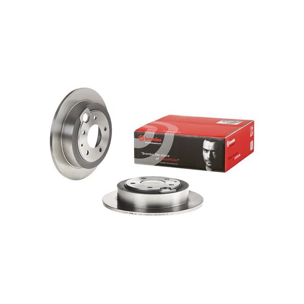 Bromsskiva Solid, Bakaxel Brembo 08.A643.10 BREMBO