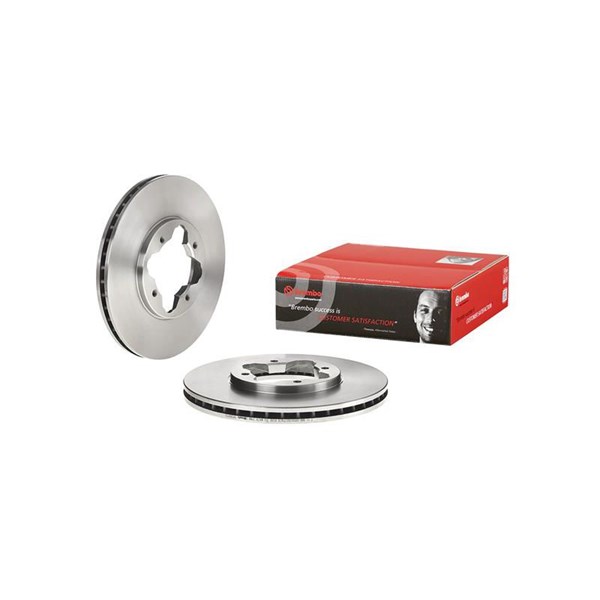 Bromsskiva Ventilerad, Framaxel Brembo 09.5804.10 BREMBO