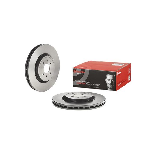 Bromsskiva Ventilerad, Framaxel Brembo 09.6843.11 BREMBO