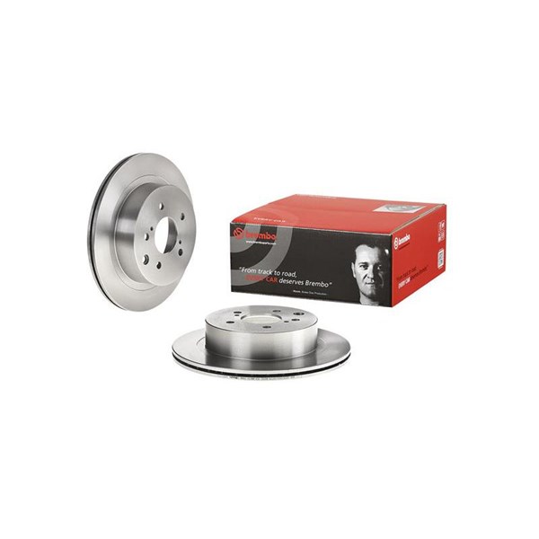 Bromsskiva Ventilerad, Bakaxel Brembo 09.6912.10 BREMBO