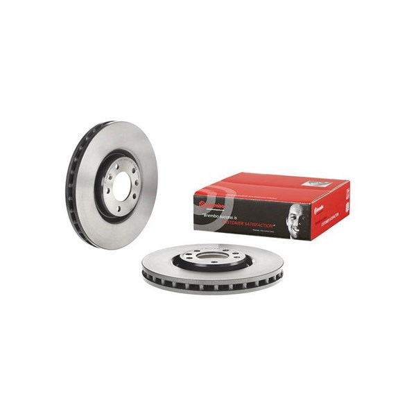 Bromsskiva Ventilerad, Framaxel Brembo 09.7680.11 BREMBO
