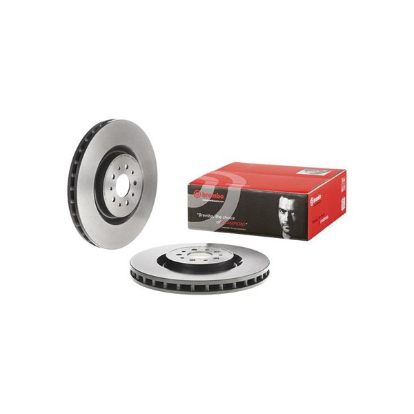 Bromsskiva Ventilerad, Framaxel Brembo 09.8933.11 BREMBO