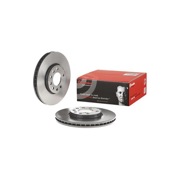 Bromsskiva Ventilerad, Framaxel Brembo 09.9165.11 BREMBO