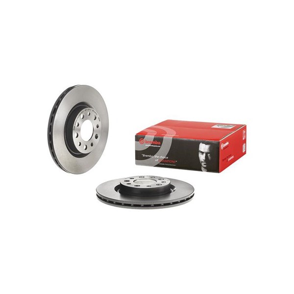 Bromsskiva Ventilerad, Bakaxel Brembo Coated disc line 09.9366.11 BREMBO
