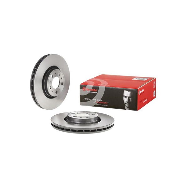 Bromsskiva Ventilerad, Framaxel Brembo 09.9755.11 BREMBO