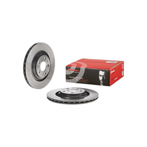 Bromsskiva Ventilerad, Bakaxel Brembo Coated disc line 09.9767.11 BREMBO
