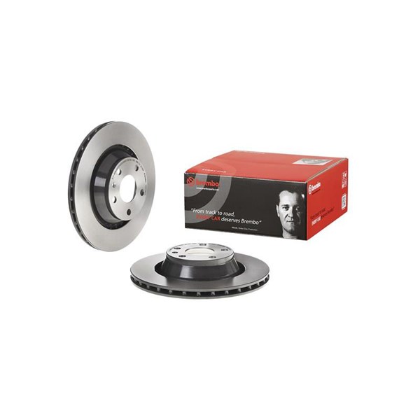 Bromsskiva Ventilerad, Bakaxel Brembo Coated disc line 09.9768.11 BREMBO