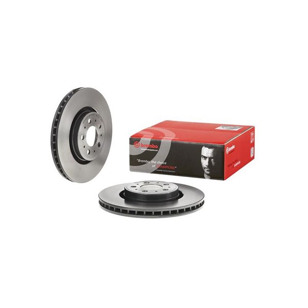 Bromsskiva Ventilerad, Framaxel Brembo 09.A757.11 BREMBO