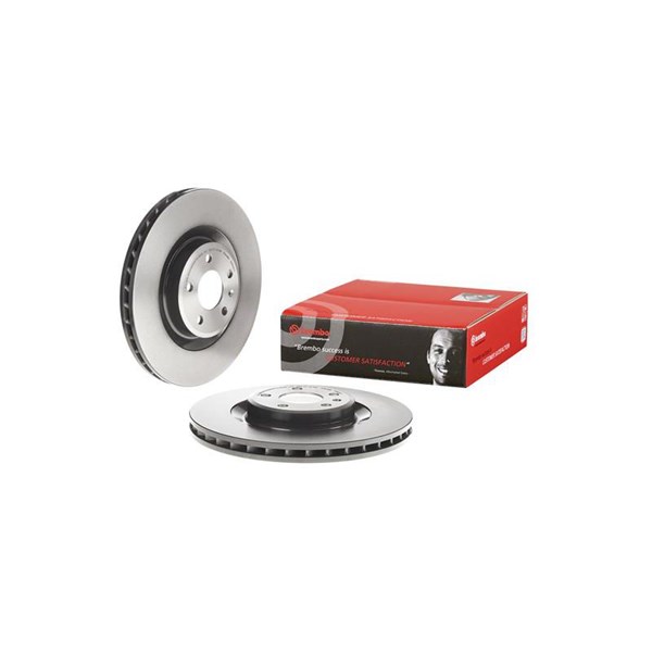 Bromsskiva Ventilerad, Framaxel Brembo 09.B039.11 BREMBO