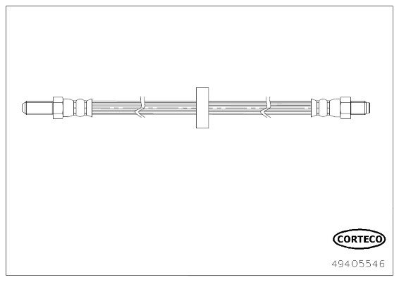 Bromsslang, Framaxel Corteco 49405546 CORTECO