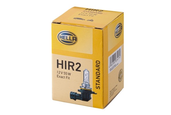 Halogenlampa HELLA STANDARD Halogen PX20d Hella 8GH 009 319-001 HELLA