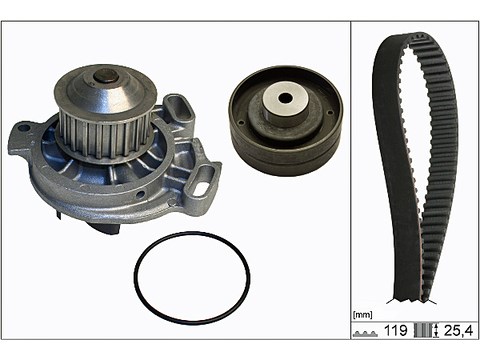 Kamremskit med vattenpump Ina 530 0152 30 INA