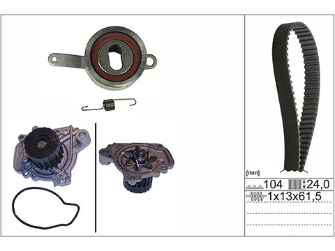 Kamremskit med vattenpump Ina 530 0314 30 INA