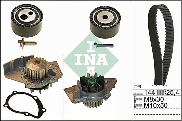Kamremskit med vattenpump Ina 530 0474 30 INA