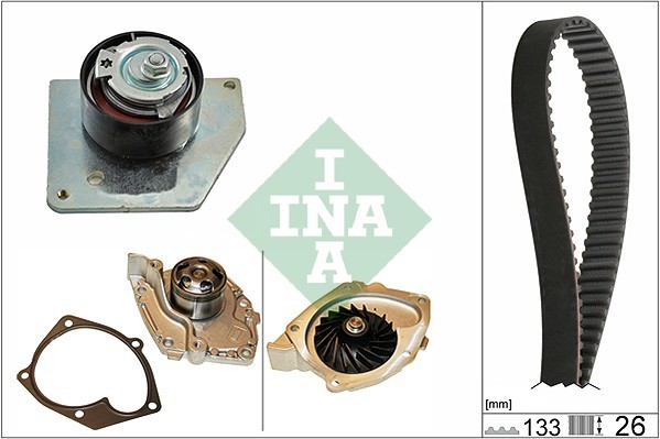 Kamremskit med vattenpump Ina 530 0579 30 INA