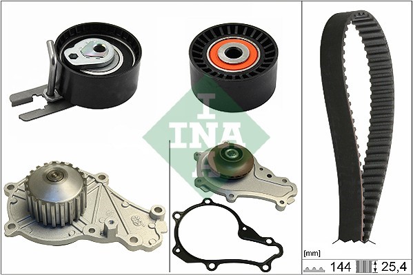 Kamremskit med vattenpump Ina 530 0615 30 INA