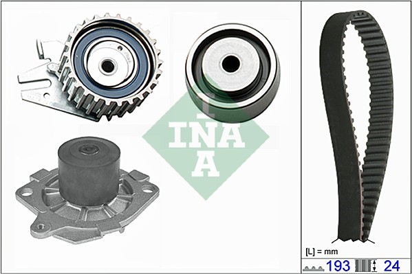 Kamremskit med vattenpump Ina 530 0621 30 INA Kamremskit med vattenpump Ina 530 0621 30 INA
