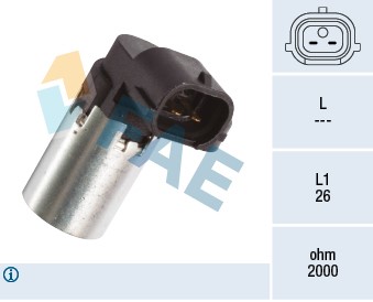 Sensor, kamaxelgivare Fae 79429 FAE