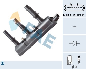 Tändspole Fae 80258 FAE