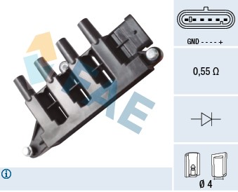 Tändspole Fae 80340 FAE