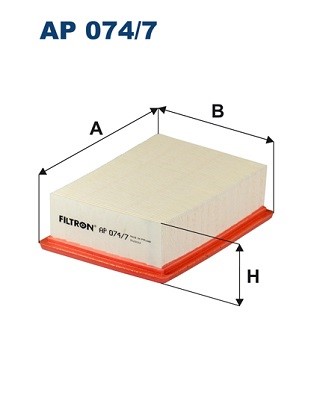 Luftfilter Filtron AP 074/7 FILTRON
