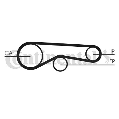 Kamremskit Contitech CT1118K1 CONTITECH Kamremskit Contitech CT1118K1 CONTITECH