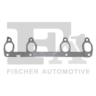 Packning, avgas, grenrör, Cylindriskt huvud Fa1 413-018 FA1