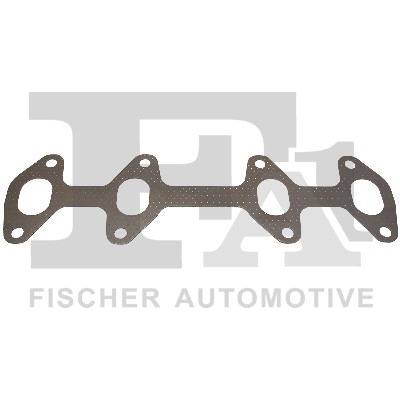 Packning, avgas, grenrör, Cylindriskt huvud Fa1 433-002 FA1