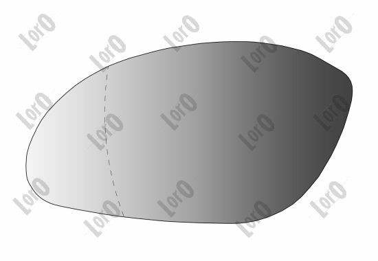 Spegelglas, yttre spegel, Vänster ABAKUS