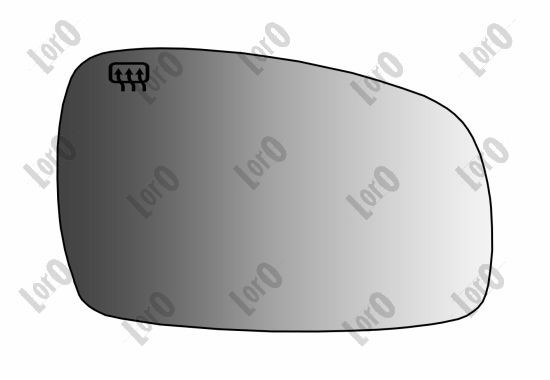 Spegelglas, yttre spegel, Höger