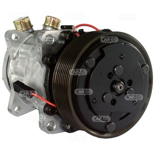 Kompressor, klimatanläggning 12V Hc-cargo 240403 HC-Cargo