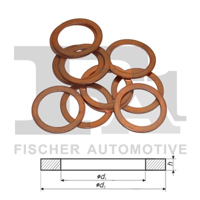 Packningsring, oljeavtappning Fa1 528.870.100 FA1 Packningsring, oljeavtappning Fa1 528.870.100 FA1