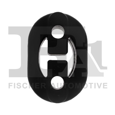 Hållare, avgassystem, Bak, Fram, Höger fram, Mitt, Höger FA1