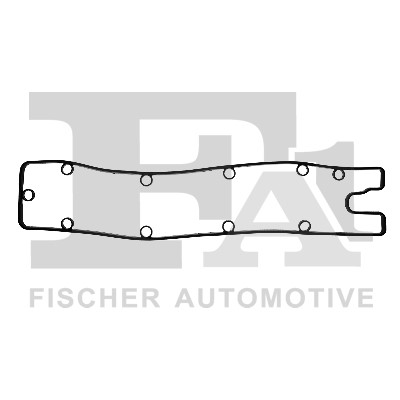 Packning, vippkåpa, Avgas-/utsläppssidan Fa1 EP3300-917 FA1