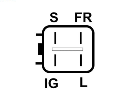 Generator 12V 90A As-pl A6099 AS-PL Generator 12V 90A As-pl A6099 AS-PL