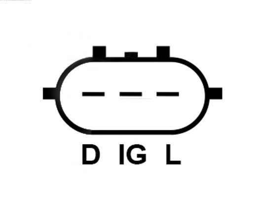 Generator 12V 70A As-pl A6619S AS-PL