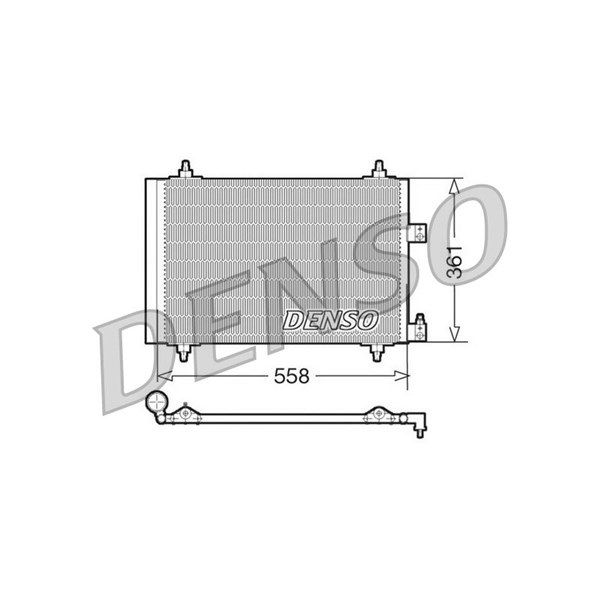 Kondensor, klimatanläggning Denso DCN07005 DENSO