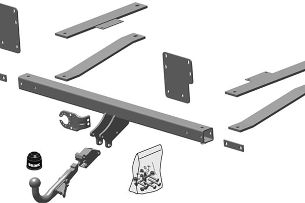 Dragkrok, Avtagbar Brink Bmc 402800 BRINK