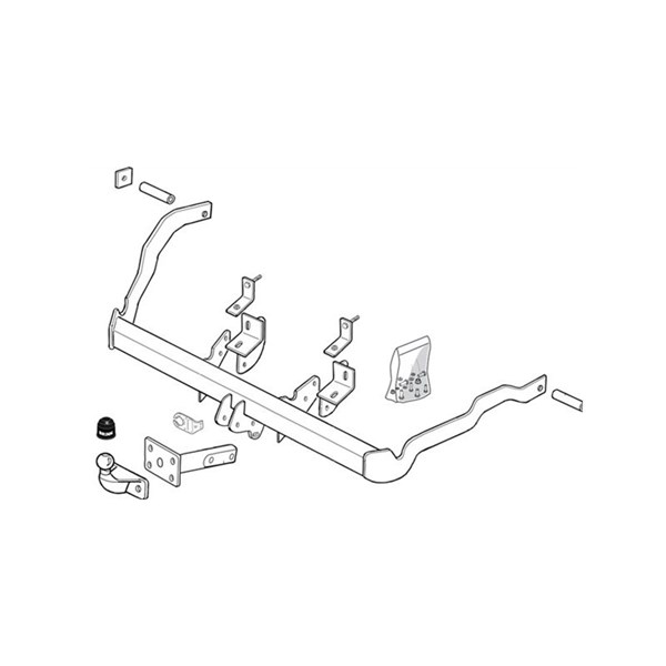 Dragkrok, Avtagbar Brink 408600 BRINK