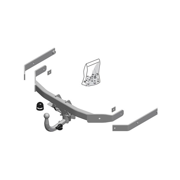 Dragkrok, Avtagbar Brink 545500 BRINK