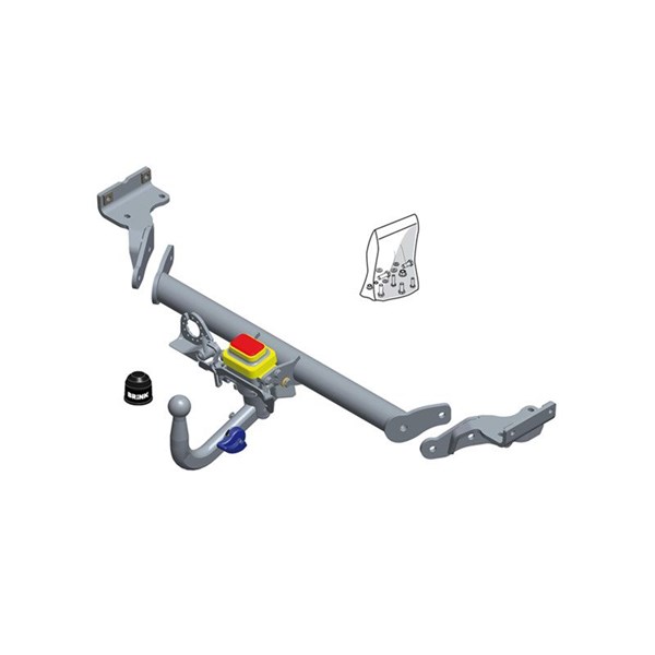 Dragkrok, Avtagbar Brink 610200 BRINK