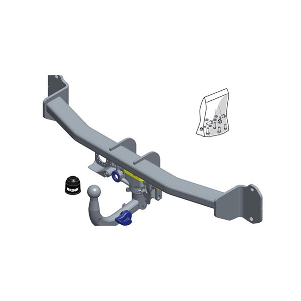Dragkrok, Avtagbar Brink 614600 BRINK
