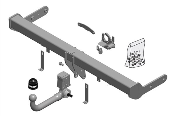 Dragkrok, Avtagbar Brink Bmu 659400 BRINK Dragkrok, Avtagbar Brink Bmu 659400 BRINK
