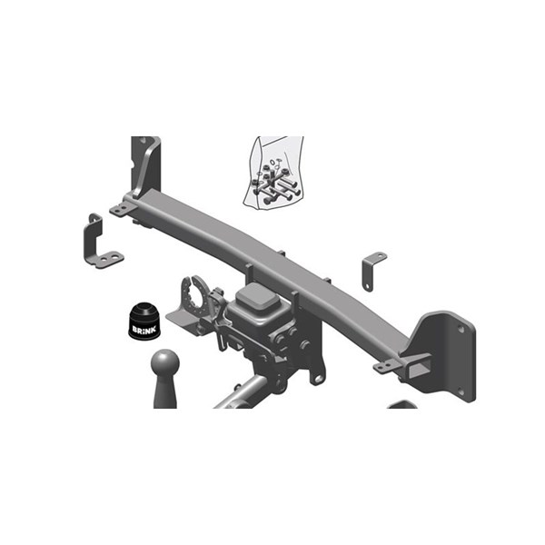 Dragkrok, Avtagbar Brink 660800 BRINK